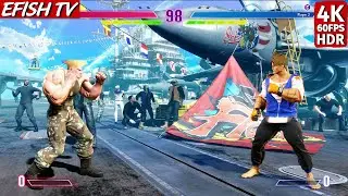 Guile vs Luke (Hardest AI) - Street Fighter 6