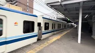 南海5000系準急行和泉中央行き　　　南海高野線三国ヶ丘駅発車！