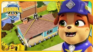 Rubble Meets Hank Hammer | Rubble & Crew | Cartoons for Kids