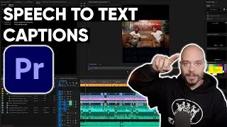 Auto-Generated Captions in Adobe Premiere Pro 2021