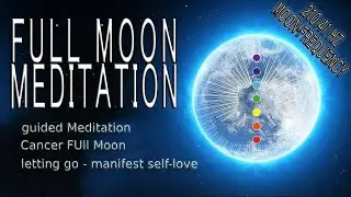 Full Moon Meditation 2025 January Cancer guided full moon meditation Wolf Moon manifestation