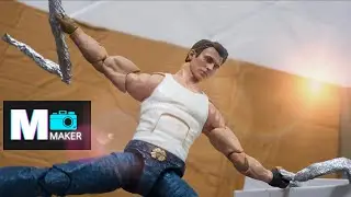 Captain America Stops Helicopter (Stop Motion)  Civil war Scene#marvel #stopmotion 