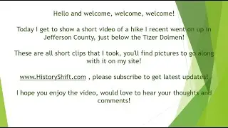 Hiking with HistoryShift! Jefferson County, MT!
