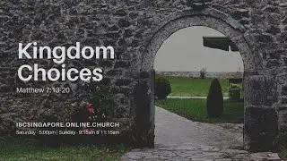IBC Singapore Worship Service -  14 June 2020 11:15am