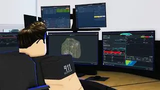 Playing the first dispatching sim on Roblox!