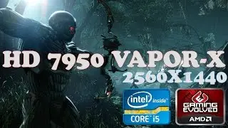 CRYSIS 3 | 2560x1440 | HD 7950 Vapor-X | I5 2500 3.70 GHz | 8GB RAM | 60fps