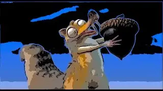 Gone Nutty: Scrat (Comic Filters) (2)
