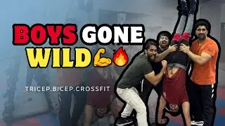 BOYS GONE WILD 💪🔥 | Triceps, Biceps & Crazy CrossFit Workout