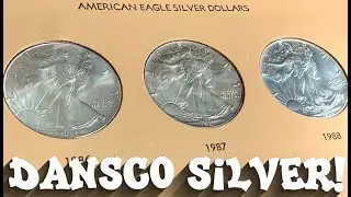 Обновляю свой альбом Franklin Dansco&hellip; плюс НОВЫЙ альбом Dansco для серебряных инвестиционных монет!