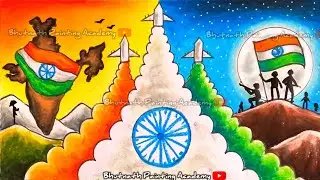 independence day drawing ||15th August drawing ||Desh Bhakti drawing