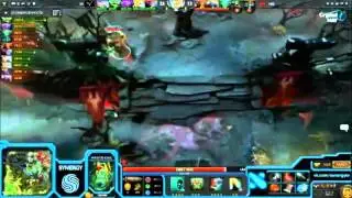 dota 2 game HellRaisers vs  Sqreen Squad map 3 Synergy