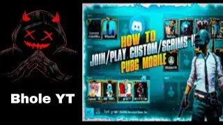 How To Register For T3 Customs Of Bgmi How To Join Daily T3 Customs Today