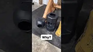 It&rsquo;s that simple! DIY dumbbells saves you 75%! 🤯. #garagegym #concreteweights #diy #dumbbell