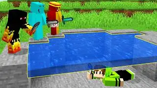 Enganei 3 PESSOAS no ESCONDE-ESCONDE com &Aacute;GUA FALSA