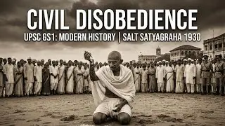 UPSC GS-1: Civil Disobedience Movement | Causes, Phases & Impact I  #mahavidyarthiupsc