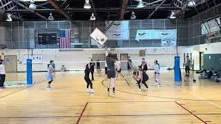 3/9/25 (Afternoon) Environmental Science Pickup Volleyball Game 7+