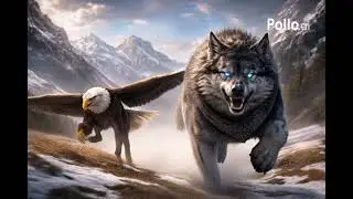 Image to video 丨 aigle et fenrir font la course