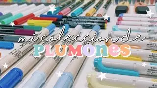Mi colección ENTERA de plumones 🤯🖍  (dónde compro, cuánto me costaron y más!)✨