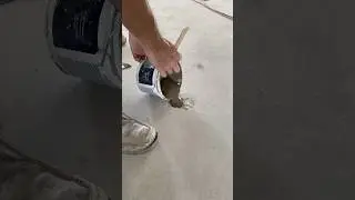 Simple Concrete hole patching! #shortvideo #howto #diy #video #concrete #construction #contractor