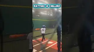 I like the sound in the batting cage. #baseballboys #baseballcoach #BaseballTraining #baseball