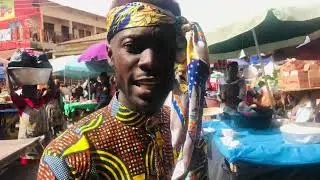 Abeyifuor President (Fegboi Higuylvl) takes his campaign to Ejisu market(freestyle episode)