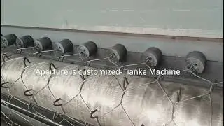 Gabion mesh making machine factory hexagonal wire mesh machine
