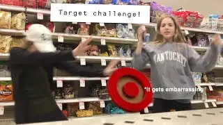 embarrassing ourselves in target challenge