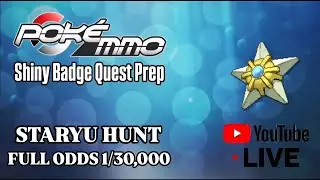 🌟 Shiny hunting Staryu - FULL ODDS 1/30,000 | PokeMMO (COMPLETE) 🌟