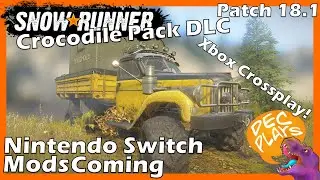 Crocodile DLC - Update 18.1 Nintendo Switch Mods & MORE