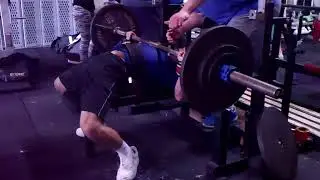 Jemery Ceullar 123 - (HS) Bench Press Training 11/12/17 - 195 lbs