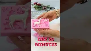 Christmas Crafts DIY Silicone Molds #christmas #christmascrafts #diy #airdryclay