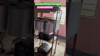 🔥 Triple Antminer S19K Pro Rack Setup | High Efficiency Bitcoin Mining Farm 2025