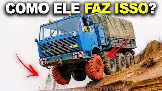 Como o Tatra 813 Consegue Passar Onde Ningu&eacute;m Consegue?