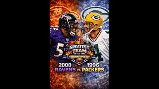 🏈 2000 Ravens vs 1996 Packers | Greatest Teams of All Time Tournament &ndash; Madden 26 Sim 🔥