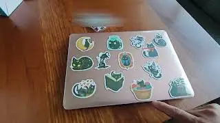 Cute Black Cat Stickers
