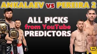 Overview of ALL PREDICTIONS for UFC 320 &ndash; Ankalaev vs Pereira 2