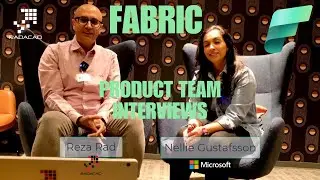 Reza Interview with the Microsoft Fabric Team   Nellie Gustafsson