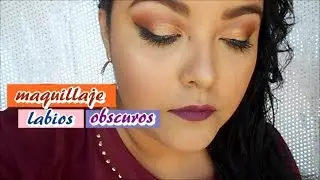 maquillaje labios obscuros- adri bielma