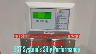 EST System&rsquo;s Silly Performance (Fire Alarm A/V Test) [10-27-2025]