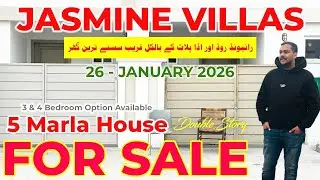 Jasmine Villas  5 Marla Double Story House |  For Sale | Current Price |  Bahria Orchard Lahore