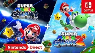 Super Mario Galaxy + Super Mario Galaxy 2 arrivano il 2 ottobre! (Nintendo Switch 2)