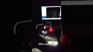 Mini radar system | Arduino projects ,Follow us for cool projects 🔥#arduino #motivation #electronic