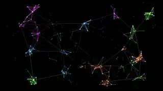 Light Years : simple animation using Node-Garden technique.