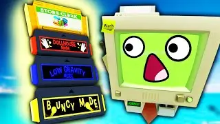 ❄️ WSZYSTKIE MODY W GRZE!? | JOB SIMULATOR |