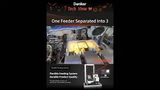 Danikor Flexible Feeder | One Feeder Separated Into 3 | Anti-Roll Plate | ESD Surface