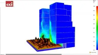 Cantilevered Building Fire Engineering Analysis