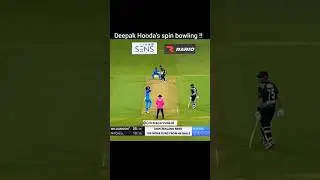 Deepak Hooda Magical Bowling Spell 🔥 | Best Bowling Performance