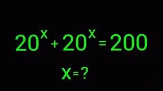A Nice Exponents Problem | Maths Olympiad |