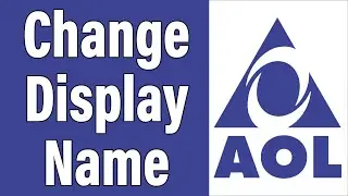How To Change Screen Name In Aol Mail 2021 | Aol Display Name Change | Aol Email Sending Name Change