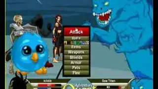 AQ kill4ik vs Skull Swarm,Sea Titan,Undead Wolf Master